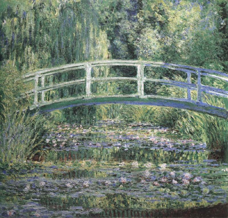 Claude Monet Waterlilies and Japanese Bridge oil painting picture